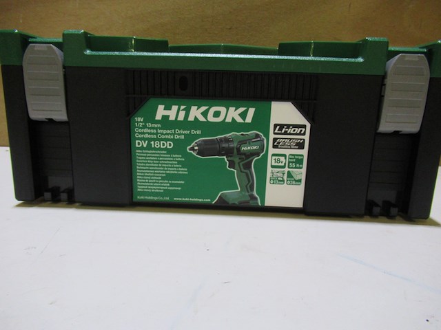 Accu-klopboormachine set 18v hikoki, dv 18dd - afbeelding 2 van  3
