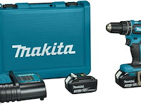 Accu klopboormachine set makita, dhp485fjx1 - afbeelding 1 van  3