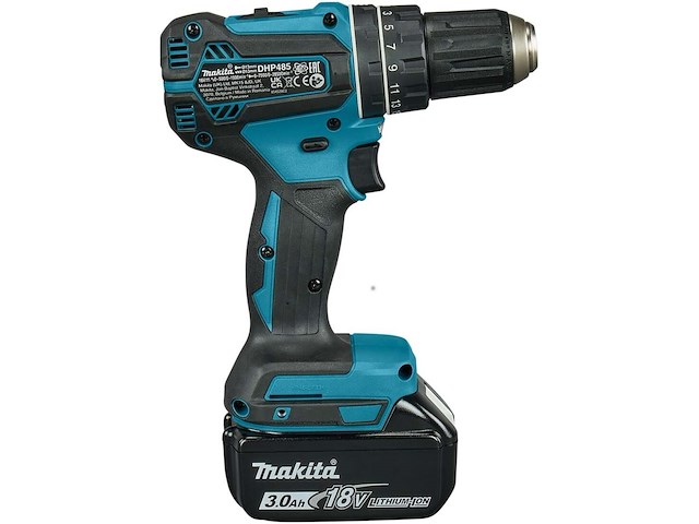 Accu klopboormachine set makita, dhp485fjx1 - afbeelding 3 van  3