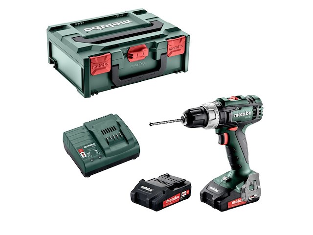 Accu klopboormachine set metabo, sb 18 l - afbeelding 1 van  2
