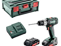 Accu klopboormachine set metabo, sb 18 l - afbeelding 1 van  2