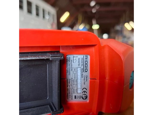 Accu krimpgereedschap ridgid, re60 - afbeelding 7 van  10