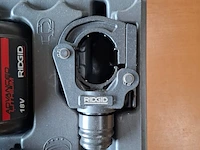 Accu krimpgereedschap ridgid, re60 - afbeelding 9 van  10