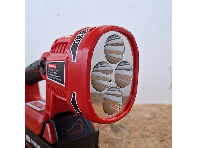 Accu led lamp wit/rood licht, rood, 2026 - afbeelding 4 van  8