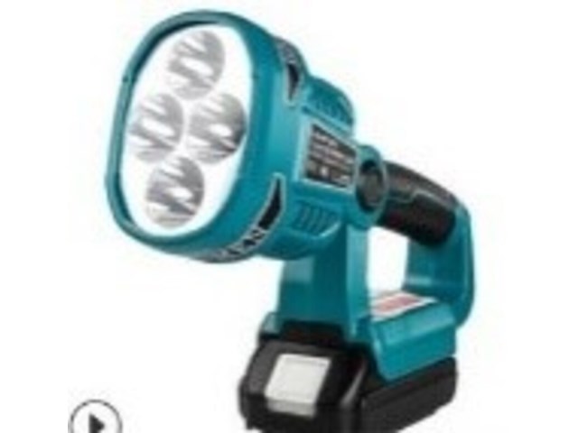 Accu led light | 21v sanderz, blauw, 2025 - afbeelding 1 van  2