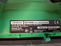 Accu lintzaag, hitachi, cb 18dbl, 2015 - afbeelding 5 van  7