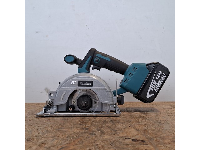 Accu marmersnijder, blauw - afbeelding 1 van  10