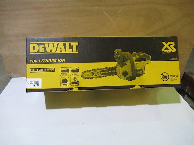 Accu-motorkettingzaag (body) 18v dewalt, dcm565n-xj - afbeelding 2 van  3