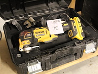 Accu multitool dewalt xr18v brushless met accu zonder lader - afbeelding 1 van  2