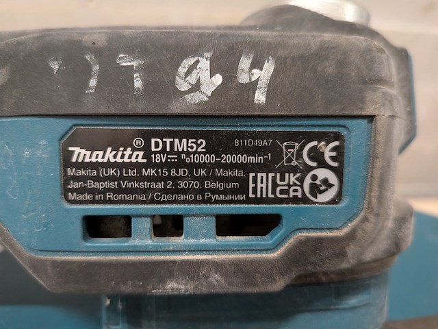 Accu multitool, makita , dtm52, 2023 - afbeelding 8 van  10