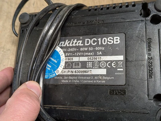 Accu-multitool, makita, tm30d, incl. accu's en acculader - afbeelding 5 van  5