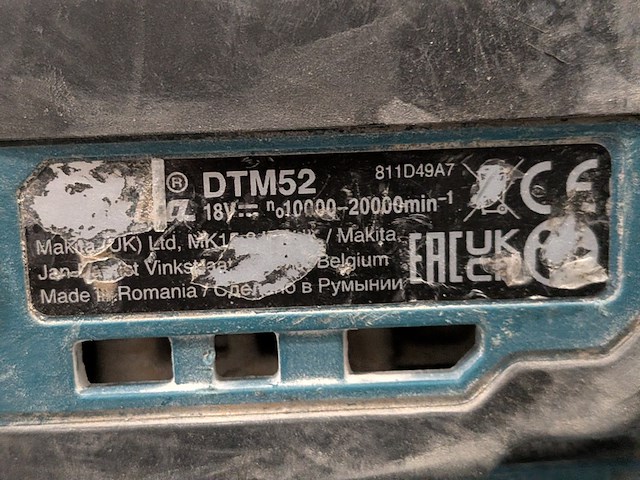 Accu multitool met accu slagschroevendraaier , makita dtm52, makita dtd153 - afbeelding 14 van  14