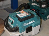Accu nat/droogzuiger makita dvc750l met accu - afbeelding 2 van  2