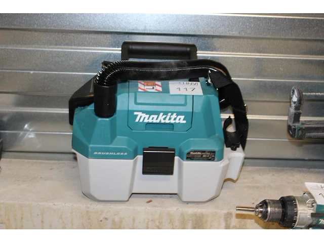 Accu natdroogzuiger makita dvc750l met accu - afbeelding 1 van  2
