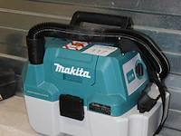 Accu natdroogzuiger makita dvc750l met accu - afbeelding 2 van  2