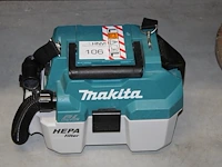 Accu nat/droogzuiger makita dvc750l zonder accu
