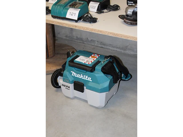 Accu nat/droogzuiger makita dvc750l zonder accu - afbeelding 2 van  2