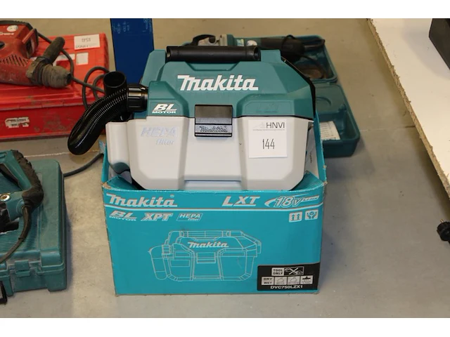 Accu nat/droogzuiger makita dvc750l zonder accu - afbeelding 1 van  2