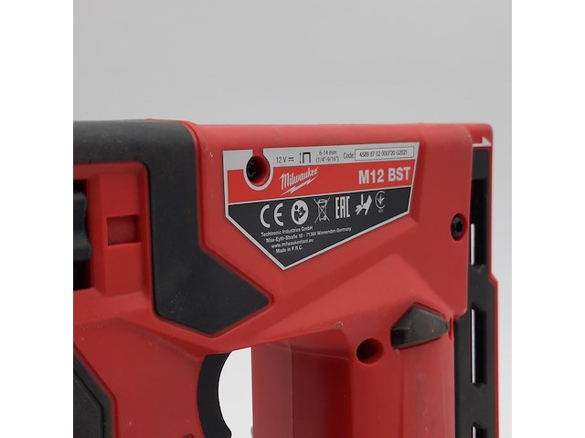 Accu nietmachine, milwaukee, m12 bst - afbeelding 5 van  6