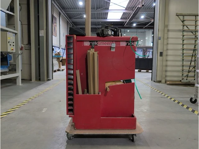 Accu omsnoeringsapparaat met magazijnwagen fromm, p324 - afbeelding 9 van  9