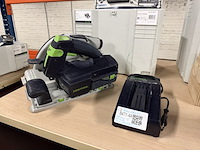 Accu pendelkapzaag in systainer met accu en lader festool, hkc 55 li eb-basic - afbeelding 3 van  9