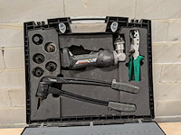 Accu persmachine met accu persopwijkmachine, rehau, rautool a-light2, xpand qc - afbeelding 5 van  17