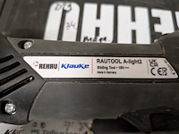 Accu persmachine met accu persopwijkmachine, rehau, rautool a-light2, xpand qc - afbeelding 16 van  17