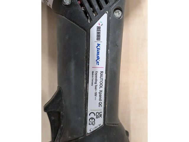 Accu persopwijkmachine, rehau, xpand qc - afbeelding 10 van  11