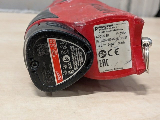 Accu perstang, novopress, ac0103 bt, 2021 - afbeelding 21 van  22