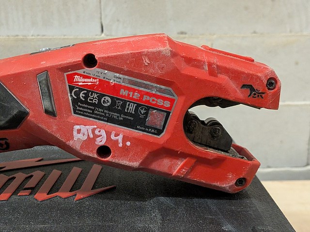 Accu pijpsnijder, milwaukee, m12 pcss, 2025 - afbeelding 7 van  12