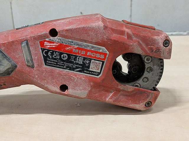 Accu pijpsnijder, milwaukee, m12 pcss, 2025 - afbeelding 6 van  12