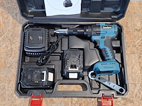 Accu popnageltang, blauw - afbeelding 3 van  13