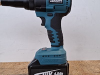 Accu popnageltang, blauw - afbeelding 6 van  13