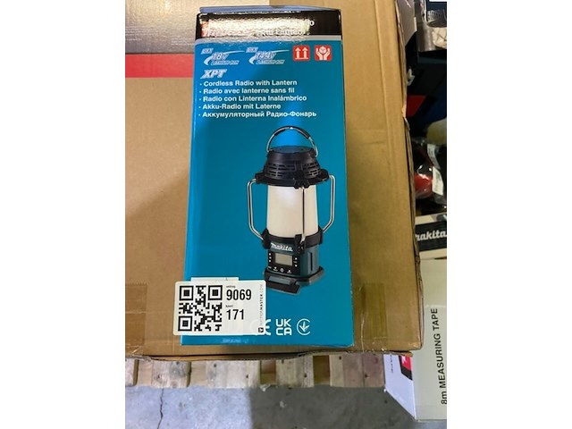Accu radio/campinglamp makita, dmr055 - afbeelding 5 van  5