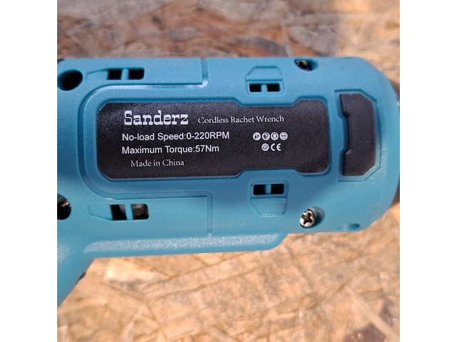 Accu ratelsleutel, blauw - afbeelding 7 van  10