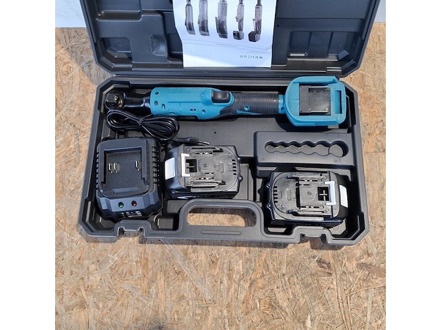 Accu ratelsleutel, blauw - afbeelding 9 van  10