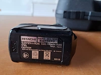 Accu rechte slijper hitachi, gp10dl, bouwjaar 2018 - afbeelding 5 van  7