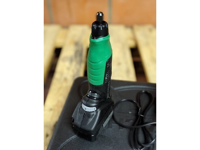 Accu rechte slijpmachine, hitachi, gp10dl - afbeelding 2 van  5
