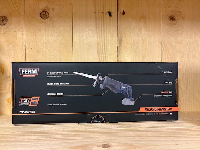 Accu recipro zaag ferm, 20v - afbeelding 2 van  2