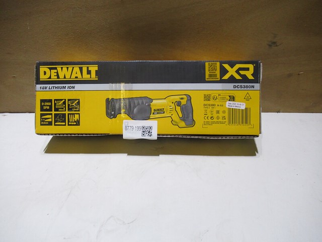 Accu-reciprozaag (body) dewalt, dcs380n - afbeelding 3 van  3
