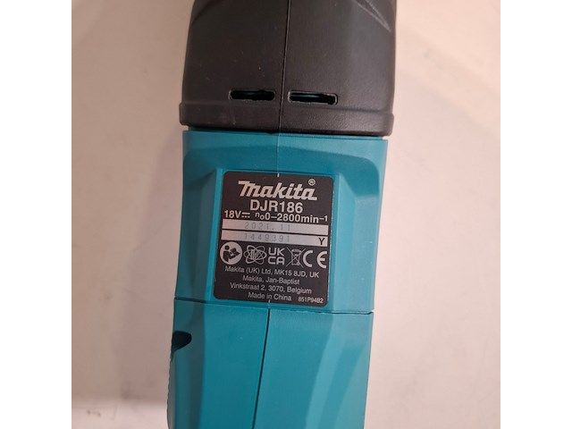 Accu reciprozaag, makita, djr186, 2021 - afbeelding 11 van  12