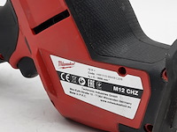 Accu reciprozaag, milwaukee, m12 chz - afbeelding 6 van  9