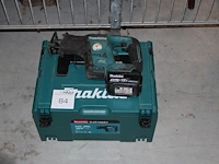 Accu recirpozaag makita djr188 met accu in kunststoffen koffer