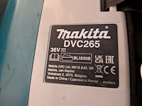 Accu rugstofzuiger makita, dvc265, bouwjaar 2023 - afbeelding 4 van  4