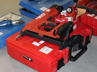Accu schiethamer hilti bx4-22 met twee accu's en lader en laserafstandshulp hilti bx-s in kunststoffen koffer - afbeelding 2 van  2
