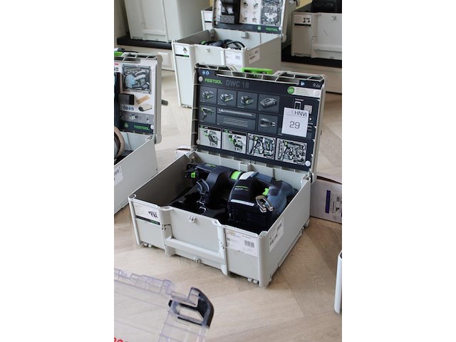 Accu-schroefautomaat festool dwc 18-4500 met magazijn af 55-dwc in systainer. zonder accu en lader - afbeelding 3 van  4