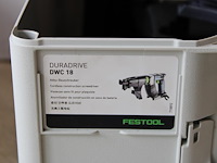 Accu-schroefautomaat festool dwc 18-4500 met magazijn af 55-dwc in systainer. zonder accu en lader - afbeelding 4 van  4