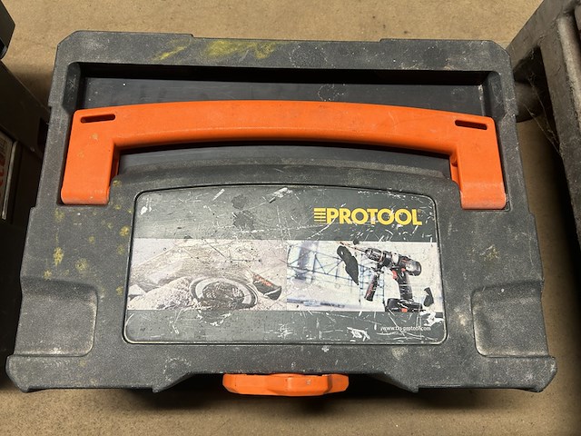 Accu schroefautomaat in koffer met accu en lader protool, dwc 18-2500 dec li set - afbeelding 6 van  7
