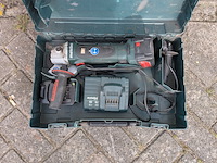 Accu-schroefboormachine & 2x accu-haakse slijper, metabo - afbeelding 8 van  16