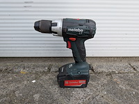 Accu-schroefboormachine & 2x accu-haakse slijper, metabo - afbeelding 9 van  16